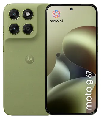 Image de Motorola moto g67 17,3 cm (6.8") Double SIM hybride Android 16.0 5G USB Type-C 8 Go 256 Go 5200 mAh Vert