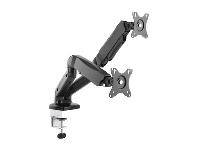 Produktbild von Equip Tischhalterung 17"-32"/2TFT 360° Gasfeder 9Kg schwarz retail