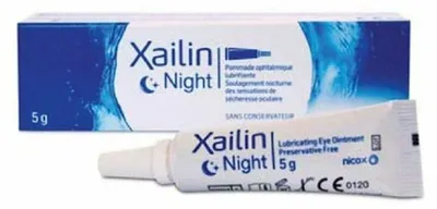Produktbild von AUGENAUGEL XAILIN NIGHT, 5 g (Augenpflegemittel)