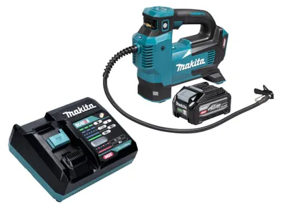 Image de Compresseur sans fil Makita MP 001 GU101 40 V max. 11,1 bar + 1 batterie 4,0 Ah + chargeur