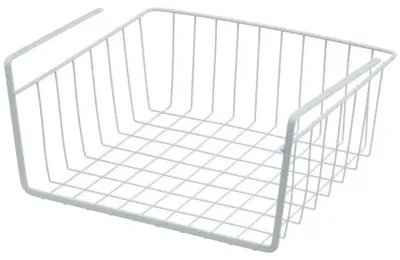 Immagine prodotto di Metaltex Cestino pensile 30X26X14 Cm Bianco/Metallo
