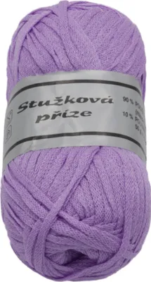 Obrázek produktu pro Příze STUŽKOVÁ - 50g / 109 m - Fialová