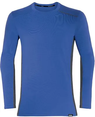 Produktbild von Uvex 88636, Hemd, Erwachsener, Männlich, Blau, Grau, Einfarbig, L
