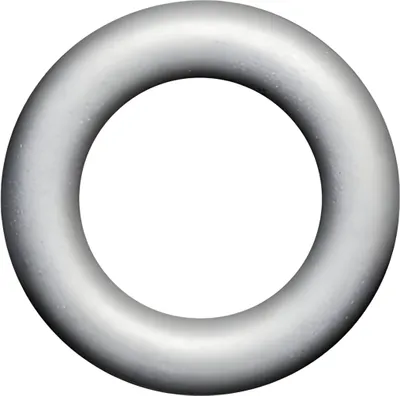 Produktbild von KNORR PRANDELL 216765254 Styropor-HalbRingeØ 25 cm Styropor weiss