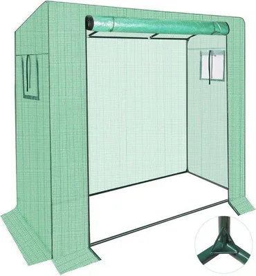 Obrázek produktu pro Zahradní truhlíky z PE o rozměrech 200 x 77 x 169/156 cm