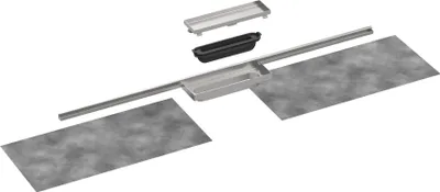 Immagine prodotto di hansgrohe RainDrain Minimalistic Set de finition caniveau de douche 700, 56219000, 56219000