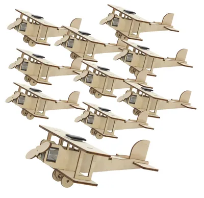 Produktbild von Solar-Doppeldecker-Bausatz Flying Star, 10er Set