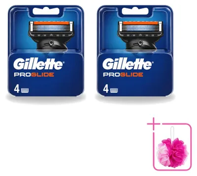 Productafbeelding van 2 x Gillette Fusion5 ProGlide vervangende mesjes - voordeelverpakking - 2 stuks
