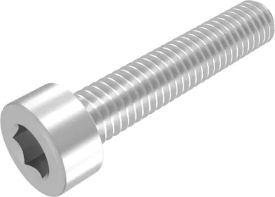 Produktbild von SECCARO Zylinderschraube M4 x 20 mm, Edelstahl V2A VA A2, DIN 912 / ISO 4762, Innensechskant, Vollgewinde, 20 Stück