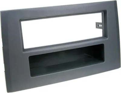 Image de Adaptateur de façade 1-DIN compatible avec Volvo XC 90 2002 > anthacite