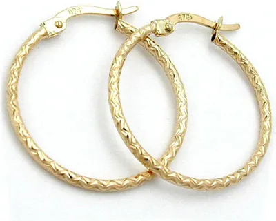 Produktbild von Creole, diamantiert, 9Kt GOLD