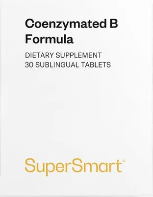 Immagine prodotto di SuperSmart Coenzymated B Vitamins Dietary Supplement - 30 compresse