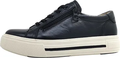 Immagine prodotto di Caprice: Scarpe sportive da ginnastica, modello stringato, colore nero, ideali per il tempo libero