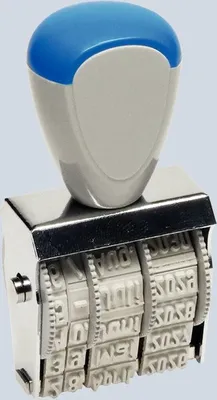 Produktbild von Büroring Datumstempel 1010B, Abdruckgröße: 24 x 4 mm, Tag (Zahlen), Monat (Buchstaben)