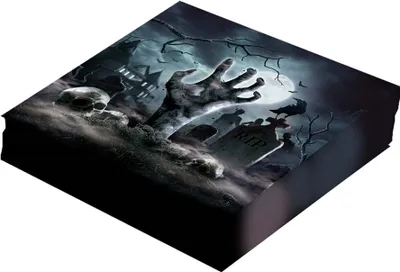 Produktbild von Servietten "Friedhof" 16x16cm/20Stk.