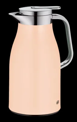 Produktbild von Alfi Skyline, Karaffe, 1 l, Aprikose, Silikon, Polypropylen (PP), Thermoplastisches Elastomer (TPE), Edelstahl, Glas, Rund, Kunststoff