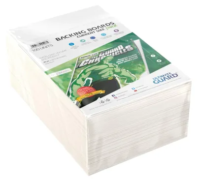 Obrázok produktu pre Ultimate Guard Komiksové podkladové dosky hrubé Aktuálna veľkosť (100)