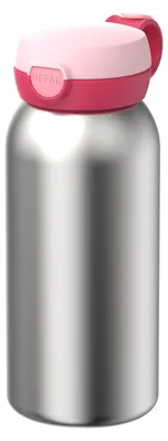 Zdjęcie produktu dla Butelka termiczna ze stali nierdzewnej Mepal Campus, 600 ml, z klapką, kolor: różowy. Numer produktu: 107489074100, kod kreskowy: 8720294071280