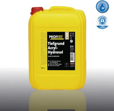 Produktbild von ProfiTec P800 Tiefgrund Acryl-Hydrosol - Grundierung lösemittelfrei 10 Ltr.