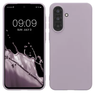 Produktbild von kwmobile Handyhülle für Samsung Galaxy A37 5G Hülle - TPU Case - Kabelloses Laden - Schutzhülle Cover in Lavendel