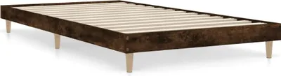 Obrázek produktu pro vidaXL Rám postele bez matrace kouřový dub 90x190 cm materiál na bázi dřeva
