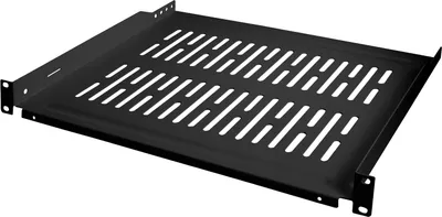 Produktbild von LogiLink 19" Fachboden 1 HE Festeinbau (T)350 mm schwarz