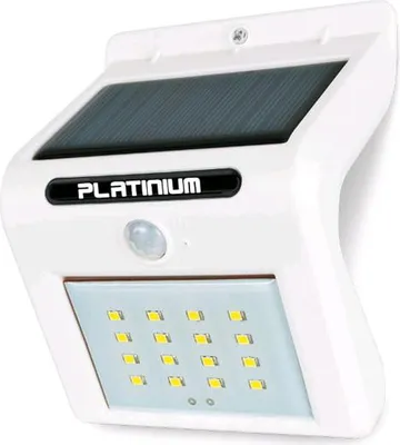 Zdjęcie produktu dla Światło solarne naścienne, LED, z detektorem ruchu i czujnikiem zmierzchu