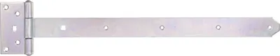 Produktbild von Alberts Kreuzgehänge | mit verpresstem Stift | galvanisch verzinkt, dickschichtpassiviert | Band 491 x 40 mm | Scharnier 103 x 59 mm | 3er Set