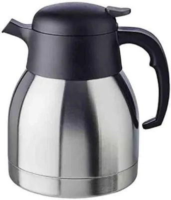 Isolierkanne Classic, 1,0 l, doppelwandig Edelstahl, Ø 14 cm, H 19 cm