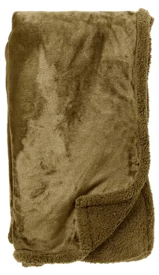 Produktbild von Dutch Decor Wohndecke Teddyfleece Stanley 150x200 cm Grün