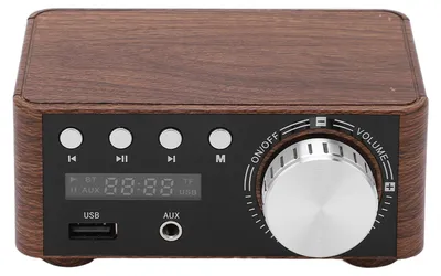 Obrázek produktu pro Mini zesilovač Bluetooth 5.0, stereofonní digitální zesilovač HiFi, 2 kanály, 50 W a vstup USB