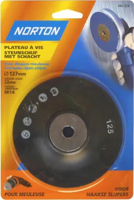 Image de Plateau de ponçage Ø 125 mm pour meuleuse