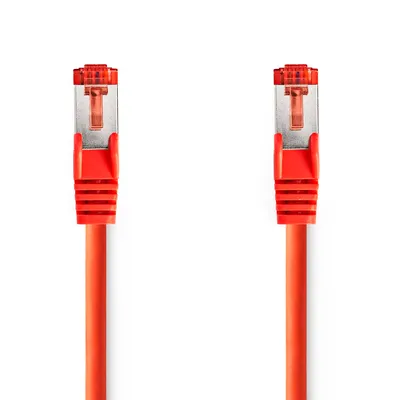 Produktbild von Nedis CCGP85221RD30, 3 m, Cat6, S/FTP (S-STP), RJ-45, RJ-45, Rot