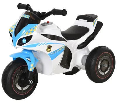 Imagen del producto de Moonbite, patineta con diseño de motocicleta, vehículo de deslizamiento con música y faros, compartimento de almacenamiento, para niños de 18 a 36 meses y hasta 20 kg, fabricada en plástico, color azul