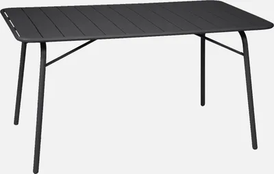 Immagine prodotto di Tavolo da giardino pieghevole in metallo 6 posti, 140cm, Antracite