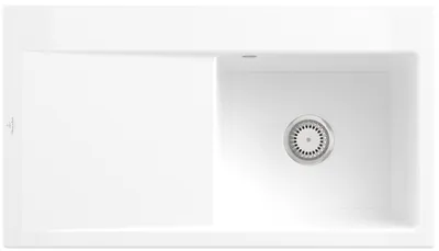 Produktbild von Villeroy & Boch Keramikspüle 335101KG, Subway Style 50 Einbauspüle - inkl.