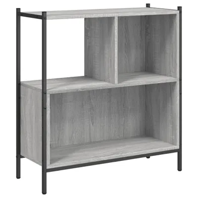 Produktbild von Bücherregal Grau Sonoma 72x28x77,5 cm Holzwerkstoff