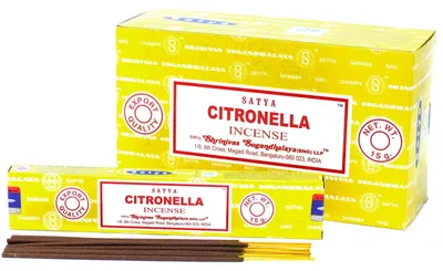 Imagen del producto de Varillas de Incienso Satya 15gm - Citronela