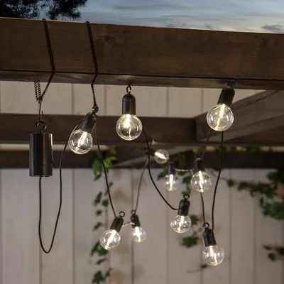 Image de Guirlande de jardin 10 FIESTA LED avec piles IP44