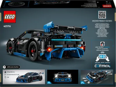 Zdjęcie produktu dla LEGO Technic Samochód wyścigowy Porsche GT4 e-Performance, Model Samochodu dla Dzieci, Wyścigówka do Zbudowania, Fajna Zabawka dla 10-latka, Chłopca i Dziewczynki, Pomysł na Prezent Urodzinowy, 42176