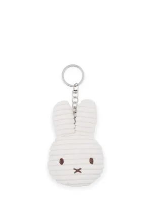 Produktbild von Miffy Cord-Schlüsselanhänger Weiß 10 cm Plüsch Schlüsselband Tasche Kinder Geschenk