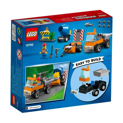 Produktbild von LEGO® Juniors Straßenbau-Laster 10750