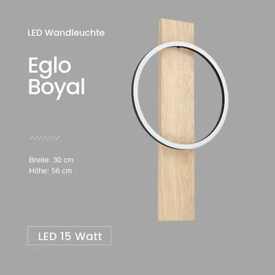 Obrázok produktu pre Nástenné svietidlo LED 12W BOYAL 99466 Eglo