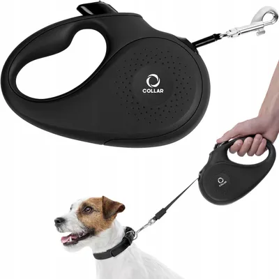 Produktbild von Collar Automatische Hundeleine Schwarz 5m bis 15kg