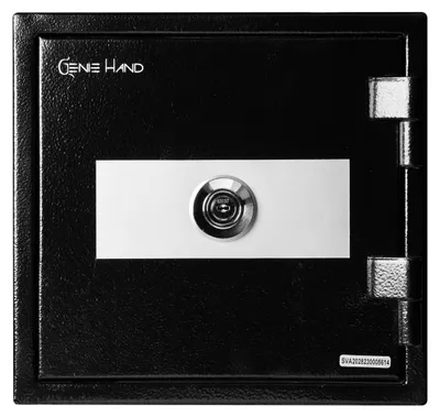 Imagen del producto de Caja fuerte ignífuga con cerradura de llave, capacidad de 9 litros, fabricada en acero al carbono, color , tipo independiente