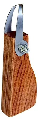 Produktbild von Ergonomisches Töpferwerkzeug mit Holzgriff und Einzelkopf-Ringmesser für präzises Modellieren und Feinarbeiten