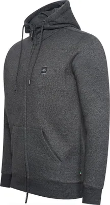 Image de Cappuccino Italia Fleece Zip Hood Gris - Grand M