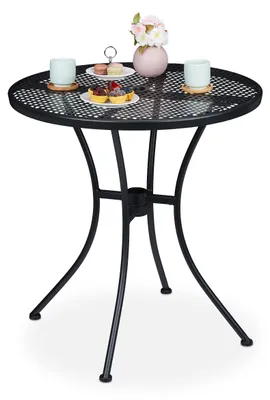 Produktbild von Gartentisch mit Sonnenschirmloch und wetterfestem Design
