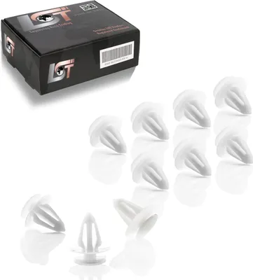 Produktbild von 10x Türverkleidung Befestigung Clips für OPEL ASTRA F / G / H / J weiss