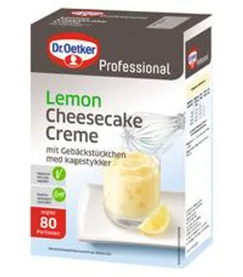 Image de Crème au Cheesecake au Citron Dr.Oetker